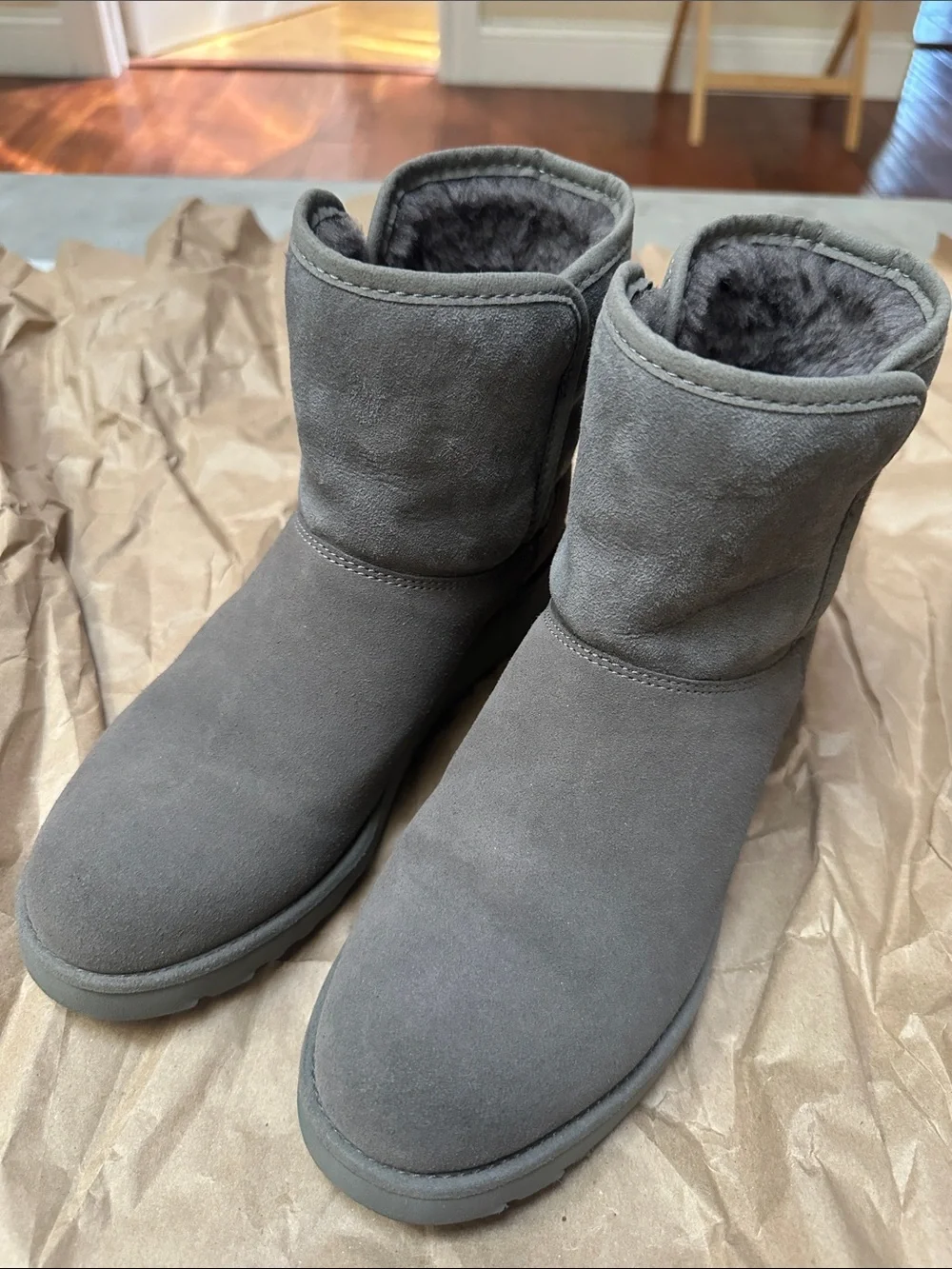 UGG Grey Kristin Boots